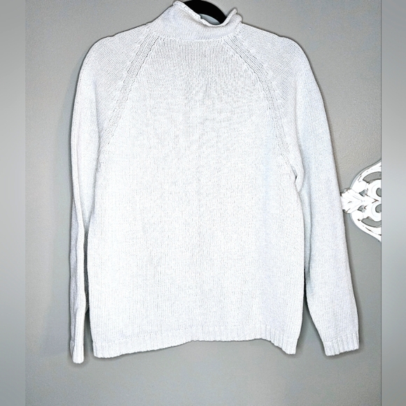 Sweater, white 100% cotton, heavy - Picture 1 of 5